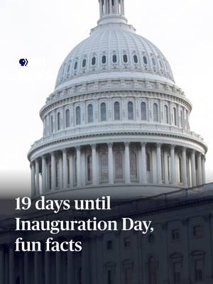 On January 20, President-elect Donald Trump will be sworn in again, this time as the 47th president of the United States. Leading up to Inauguration Day, PBS News correspondents are delivering 20 fun Inauguration Day facts. #HappyNewYear #2025 #pbsnews #newshour #pbsnewshour #inauguration #inauguration2025 #trumpinauguration #inaugurationday #47president #amnanawaz