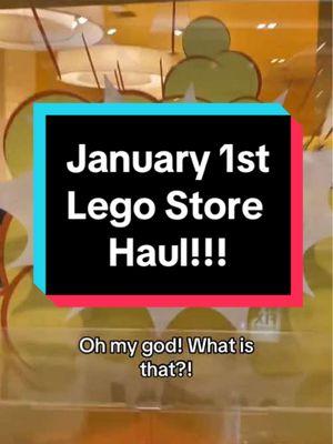 Happy New Year! So many new Lego sets!! What did you get at the Lego store or online for release day?? #afol #lego #legotiktok #legostore #legoset #legohaul #firstofthemonth #firstoftheyear #newrelease #hype   