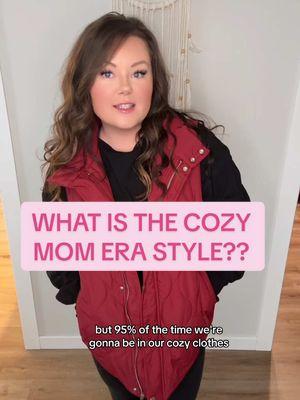 Moms, join me in my cozy mom era and grab your uniform 💕✨ #womensvest #womenspuffervest #puffervest #vest #cozymom #cozymoms #cozymomstyle #comfymomoutfit #comfymomstyle #cozymomera #comfyvest 