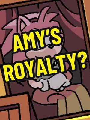 Amy’s Royalty ? #sonicthehedgehog #amyrose #sallyacorn #archiesonic #sega