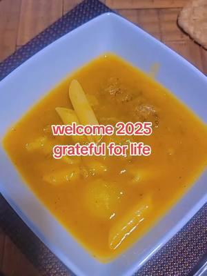 #welcome2025 #gratefulheart #newyearsresolution #soupjoumou #haitiantradition 