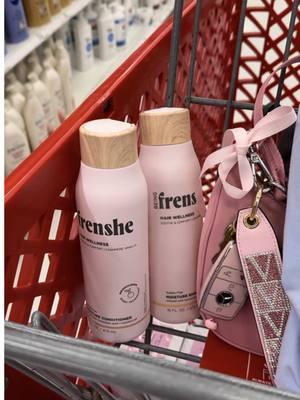 Mini target haul 💕 first time seeing the frenshe shampoo and conditioner 🎀 #target #targetfinds #frenshecashmerevanilla #frenshe #girly #fyp #foryoupage 