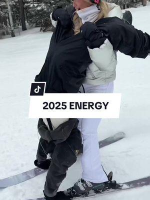 This is the energy we're bringing into 2025 🤸🔥⛷️ @Robert Rausch & @kaylor 👏 the duo we didn't know we needed 👏 #revolve #REVOLVEwinter #aspen #aspencolorado #aspenco #duo #besties #rob #kaylor #ski #skiseason #upsidedown #2025 #nye #newyearseve #snowtrip 