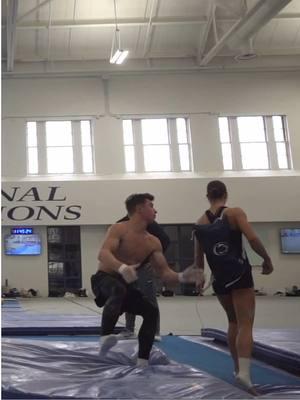 Close call 😅 #pennstate #gymnastics 