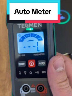 @TESMEN   TM-150 is a smart, auto-ranging digital multimeter designed for quick and accurate electrical measurements. Top features include:    •   Smart Mode: Automatically detects AC/DC voltage, resistance, and continuity.    •   Auto-Ranging: Simplifies operation by removing the need for manual range selection.    •   Compact Design: Lightweight and portable for easy use in various settings.    •   Backlit Display: Clear readings in low-light conditions. Perfect for both DIYers and professionals!    #TesmenTM150 #Multimeter #SmartMultimeter #ElectricalTools #DIYTools #AutoRanging #VoltageTester #ElectricalTesting #PortableTools #TechGadgets 