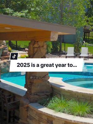 You know what you should do this year? #hardscapes #hardscape #patio #pool #pavilion #pergola #firepit #fireplace #outdoorliving #pavers #pool 