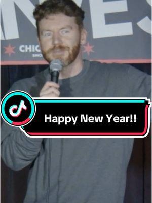 Happy New Year to you all on TikTok! Love doing shows this time of year! #standupcomedy #comedy #trendingcomedy 