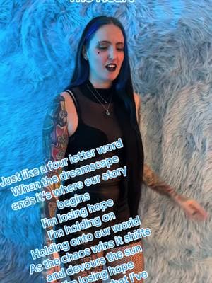 Check out my bands latest single on YouTube! 💋🩵 #follow #btth #bullettotheheart #band #fyp #viral #thequeen #trending #fypシ゚viral #queenofdarkness #single #dreamscape #barbie #goth #alt #tattoos #gothpop #gothpopprincess #dayseeker #poppy 