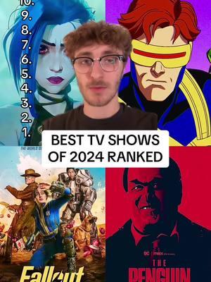 Replying to @Meat-_-cake #greenscreen TOP 10 TV SHOWS OF THE YEAR 2024 #arcane #arcaneseason2 #shrinking #fallout #thepenguin #tv #netflix #television #squidgame #shogun #xmen97 #theboys #theboysseason4 