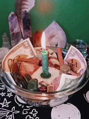 money bowl!! its the first of the month.  #foryoupage #fyp #firemagic #hedgewitch #magic #candlemagic #witchesoftiktok #witchesfyp #witch #witches 