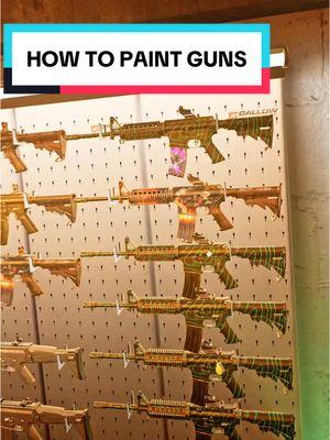 How to paint/add skins to your guns in Ghosts of Tabor. (VR Escape from Tarkov) #gaming #glockwall #VR #ghostsoftabor 