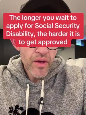 Don’t wait to apply for your Social Security Disability benefits. Once your credits (known as your date last insured) lapse, it can be very difficult to get approved afterwards. #ssa #disability #ssi  #disabilitybenefits #Socialsecuritydisability #ssdi #disabilitylawyer #socialsecurity #workerscomp #veterans #ltd 