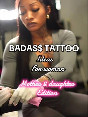 Requested mother & daughter edition, comment what else you’ll like to see. #viral #tattootok #tattooideas #tattoodesigns #fypシ 