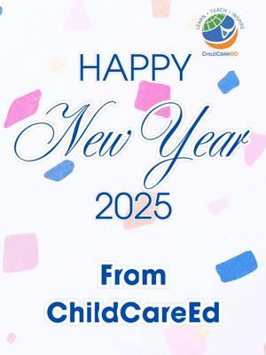 Happy New Year from ChildCareEd! We're committed to creating more accredited courses and trainings to help impact more children and families this year.  Start 2025 smart by enrolling in ChildCareEd's courses (link in bio). Follow ChildCareEd  #ʜᴀᴘᴘʏɴᴇᴡʏᴇᴀʀ2025 #newyearnewskills #childdevelopment #professionaldevelpoment #childcareprovider #childcareeducator #childcareeducation #preschoolteachers #momlifehacks #daycareproviders #earlychildhoodeducator #cdacredential #montessoritoddler #montessoriteacher #explorepage✨ 