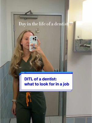 What to look for in a dentist job! Comment if you have anything to add, I couldn’t cover it all in this short video 🦷 Scrubs @wearfigs  #dentist #dentistry #newdentist #womenindentistry #dayinthelifevlog 