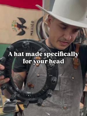 Experience ultimate comfort with a bespoke hat designed just for you! 🎩✨ There’s nothing like wearing a hat that fits perfectly! 🧰 @RYOBI Tools USA  #hats #hatmaker #tejana #sombrero