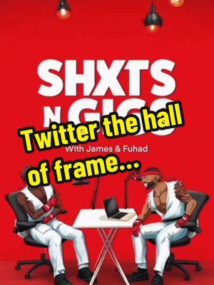 Twitter the hall of frame… #Shxtsngigs  #shxtsngigspodcast #shxtsngigsclips #podcast #funny 