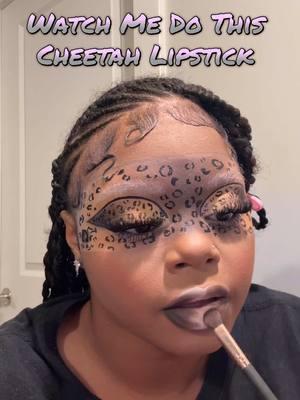 The Lip Definitely was my Favvvv🤎🐆😍 inspo : @BeatsByDeb 💕 | #imdymondray #creativemakeupartist #creativemakeup #cheetahmakeup #viral #fybシ 