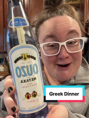 Greek NYE Dinner #capikitchen #fyp #greekfood #greek #greektiktok #cooking #recipes #dinner #nye #ouzo #greekpotatoes #tzatziki 