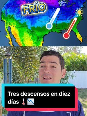 🚨🥶 Tres descensos importantes de temperaturas cada uno superando al anterior en los próximos diez días 📉 Evento de frio intenso para muchos, incluso histórico en algunos sitios de Estados Unidos para las primeras semanas de enero. De nuevo Frío para muchos en Estados Unidos y también Florida pues una masa de aire Ártico se moverá por el centro de los Estados Unidos y llegará hasta Florida. Nieve en New York Frío intenso esta semana Nieve en Texas Donde cer nieve esta semana. Ya llegó el frío para muchos mientras otros ya tienen bastante frío aquí en los Estados Unidos dejando temperaturas por debajo del punto de congelación, también bajaran las temperaturas en Cuba y partes de México  #Invierno #Nuevosistema  #Cuba #PuertoRico #Chicago #Dallas #TexasFrio #Dominicana #FrenteFrio #Cancun  01/01/2025 PM Navidad 2024 nieve Blanca Navidad Llegó el invierno Frente frio  hacia Cuba Frio Va a Cuba  Frío en Texas frío para Texas Golfo de México ciclones  Lo nuevo del frío  Tempueraturas frías en camino Nuevo frente frío  Mucho frío en Camino Que son los ensembles de los modelos de pronóstico  #Houston #huracanes #Cuba #Florida #corrientesderesaca #playas  #ciclonestropicales #Florida #Nieve #Louisiana #TormentaInvernal #tiempotropical #temporada  #TormentaTropical #Cuba #Louisiana #Cancun #yucatan #Mexico #Temporada #TropicalWeather #ElTiempo #Pronóstico #Parati  #Cancun  #importante #Tampa #Miami #orlando #CapCut #Frio #HuracanInfo Nieve en Florida #ElProfeDelTiempo  El Profe del Tiempo