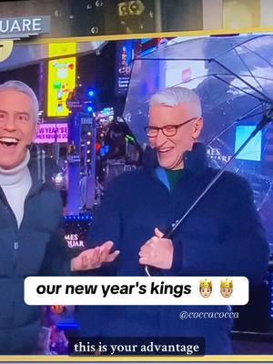 if there is ever a new year's eve i don't spend watching andy and anderson it will be because i am no longer alive   #happynewyear #newyearseve #2025 #nye2025 #andyandanderson #andycohen #bravoandy #andersoncooper 