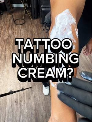 The VIRAL Tattoo Numbing Cream is back in stock! #TattooPain #TattooArtist #TattooNumbingCream #NumbingCream 