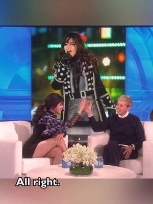 Camila Cabello told me about her #NewYearsEve performance in NYC.  #theellenshow #camilacabello #memory #throwback 