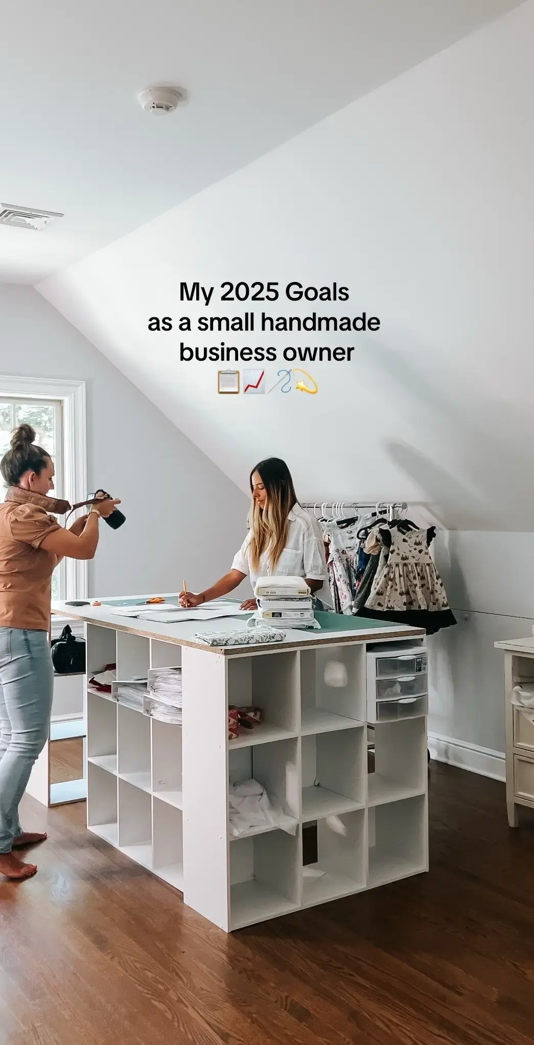 A few goals I have this year for the shop. What are yours? #2025 #2025goals #smallbizowner #smallbrand #smallhandmadebusiness 