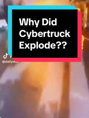 Why did that Cybertruck explode… #c#carterpcst#techt#techtoktechfacts #cybertruck #tesla #elon #trump 