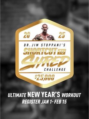 Happy New Year! Hit the 🔗 in my bio NOW because my Shortcut to Shred #workout challenge is how we are kicking off the year! ARE YOU IN?? #newyears #shortcut #shred #challenge #win #cash #enternow #fypage #jym #workoutchallenge #loseweight #buildmuscle #losefat #fyp