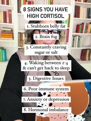 Feeling ‘off’ but can’t figure out why? It could be your cortisol. 🌡️ Cortisol is your stress hormone—it’s supposed to help you in small bursts. But when it’s stuck on overdrive? It can wreak havoc on your body, mind, and mood. Here are 8 signs your cortisol might be too high: 1️⃣ You feel wired but tired—always on edge but never truly rested. 2️⃣ Weight gain, especially around your belly, even when you’re eating “right.” 3️⃣ Cravings for sugar, salt, or caffeine to get through the day. 4️⃣ Trouble falling asleep—or staying asleep. 5️⃣ Brain fog or trouble focusing. 6️⃣ Mood swings, irritability, or feeling anxious for no reason. 7️⃣ Digestive issues like bloating or irregularity. 8️⃣ Getting sick often or feeling like your immune system is shot. Does this sound familiar? 🤔 Here’s the thing: ignoring these signs only makes things worse. Chronic stress and high cortisol don’t just go away on their own—they keep your body in survival mode, draining your energy and health. But you don’t have to stay stuck here. 🙅‍♀️ As someone who has been there and healed, I’ve created a process to help women just like you balance their cortisol, reset their nervous system, and feel like themselves again. ✨ Ready to take control of your health? Send me a DM on IG with the word BALANCE, and let’s start your journey to feeling strong, calm, and clear-headed again. 💙 #cortisolhealth #hormonehealing #stressresilience #womenshealth 