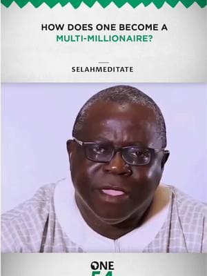 How does one become a multi-millionaire?  🎙️ Selahmediate  #nigeria #naijanews #money #millionaire #motivation