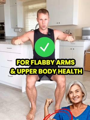 3 exercises for upper body health and flabby arms #armexercises 