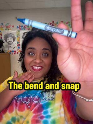 Watch what happens when I bend and snap—crayon edition! 🖍️ #artreveal #crayon #legallyblonde 