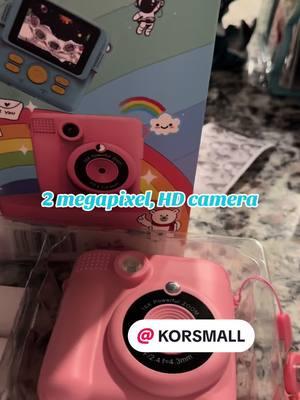 @korsmall #digitalcamera #instaprint #kidstoys #toysforkids #christmasgiftideas #christmasgift #TikTokShop #tiktokshopfinds #falldealsforyou#blackfriday #blackfridaydeals #treasurefinds #newyear #sale 