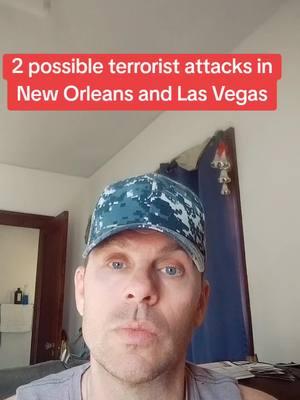 2 possible terrorist attacks in New Orleans and Las Vegas are currently being investigated! #fyp #fypシ #fypシ゚viral #neworleans #bourbonstreet #lasvegas #trump #trumphotel #christopherwray #fbidirector #frenchquarter #tesla 