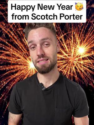 Happy New Year from Scotch Porter ✨ #beardgoals #beard #tipsformen #menoftiktok #menshygiene #newyear #happynewyear #2025 