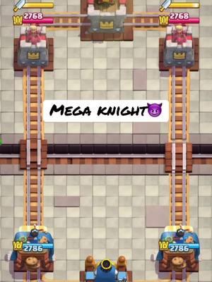 Mega Knight😈 #megaknight #knight #mega #supercell #clash #clashroyale #fyp #viral 