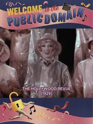 Welcome to the public domain, THE HOLLYWOOD REVUE (1929); which introduced the world to the song Singin’ in the Rain & features sequences in 2-strip Technicolor! 🎞️🎼🎶 🎭 Check out Buster Keaton's wordless cameo! Learn more at the link in our bio. 🔗 #PublicDomainDay #PublicDomain #CreativeCommons #CopyrightFree #OpenAccess #CulturalHeritage #ArtForEveryone #FreeToUse #IntellectualFreedom #TheHollywoodRevue #SinginInTheRain #ClassicCinema #EarlySoundFilm #EarlyTalkies #1920sCinema #MusicalFilm #FilmHistory #GoldenAgeHollywood #VintageMovies #TalkieEra #SoundOnFilm #CulturalLegacy #HollywoodHistory #BusterKeaton #InternetArchive