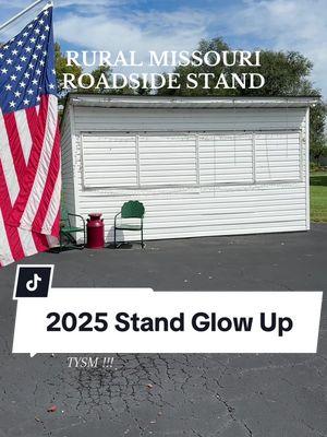 Replying to @ShelbyKiene ✨GLOW UP✨ coming in 2025 for my roadside stand adventures, can’t wait to share more with you all - follow along on insta or jlin my e-mail list to learn more (/ just in case ya know..) #farmstand #ruraltiktok #rural #ruralmissouri #missouri #midwest honor system farm store, market stand, farm stand, roadside stand, missouri grown, #smalltown 