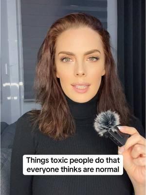 Things toxic people do that everyone thinks are normal 🤷🏻‍♀️ #toxic #toxicpeople #toxicperson 