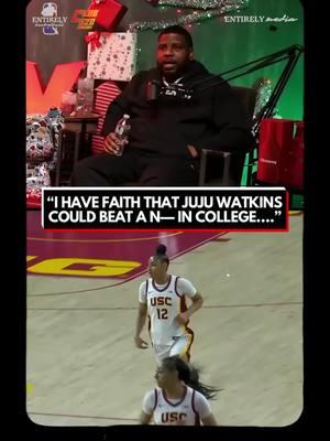 “I would bet ANYTHING Juju Watkins can’t beat a D1 guy in 1v1” 👀 #NBA #jujuwatkins #uscbasketball #jeffteague #nbahighlights #nbahighlights #nbaedits #fyp 