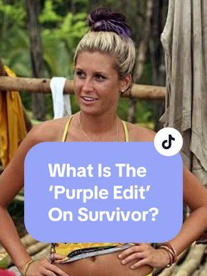 The ‘Purple Edit’ explained! 💜 #survivorcbs #survivor #survivortok #purpleedit #greenscreen 