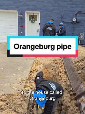 Seeing this old Orangeburg pipe makes you appreciate modern plumbing! 👷‍♂️ Replacing 20 feet to keep things running smoothly for our Junction City neighbors. #junctioncityks #kansas #homeservice #plumbing #hometips 