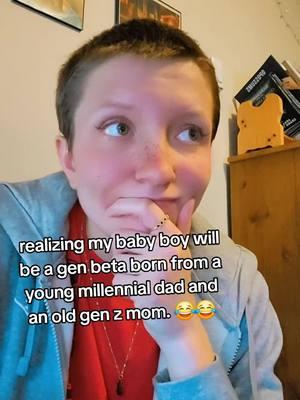 my son cannot be a BETA!!! 😂😂😂😂 #genz #millennial #genbeta #pregnant #pregnancy #boymom #fyp #newyear #ohio #columbusohio #lgbtq #pansexual #nonbinary #theythem #asexual #tiffanileigh #funny #fun #idk 