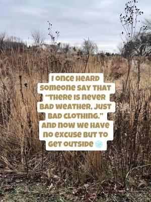 Layer up, Wisconsin! ❄️ #1000hoursoutside #1000hoursoutsidechallenge #newyear #getoutside #naturevibes #naturelover #freshair #momof4 #letthembelittle #momlife #motherhoodjourney #motherhoodunplugged #motherhood 