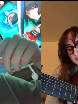 #duet with @Krystyn  Yung gravy reference  😦⁉️ #fyp #fypシ #viral #singing #mrsandman #guitar #mrclean #loafyleo #duetwithme 