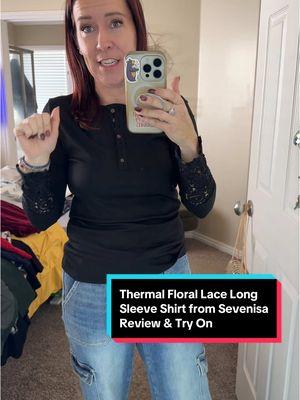 The @Sevenisa Official “thermal” floral lace stops are great quality, comfortable and fashion forward. #thermaltop #longsleeveshirt #ribbedlongsleeve #longsleeves #laceshirt #lace #lacethermal #thermalandlace #sevenisa #sevenisatop #florallace #TikTokShopFashion  #TikTokShopHolidayHaul #TikTokShopMustHaves #SavingsSquad  #HolidayGiftGuide #HolidayGiftIdeas #TikTokShop #TikTokShopping #TikTokShopFinds #TikTokShopReviews #TikTokShopSale#TTSLevelUp #TikTokShopNewArrivals #tiktokshopblackfriday #tiktokshopcybermonday #spotlightfinds #blackfridayearlydeals #blackfridaydeals #blackfriday #ttsdelightnow #giftguide #ttstakeover #brandselect #TikTokShopCreatorPicks #mademyyear #TikTokHolidayHaul  #tiktokshoppicks #toptierdecember #winterfinds #beautyfinds #TikTokShopLastChance #TikTokShopNewYearNewAura #TikTokShopLastChance 