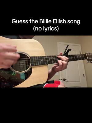 Guess the song #guessthesong #acousticguitar #guitar #billieeilish #martinguitar #billieeilishfans @BILLIE EILISH 