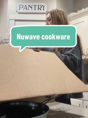 I’m so obsessed with this set🥹  #nuwavecookware #newpotsandpans #newcookware #ddavenportfam #ceramiccoating #Nuwavenow #nuwaveofficial @NUWAVE Home & Kitchen 